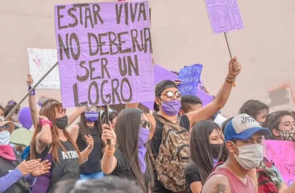 Marcha de la Multisectorial de Mujeres de Jujuy