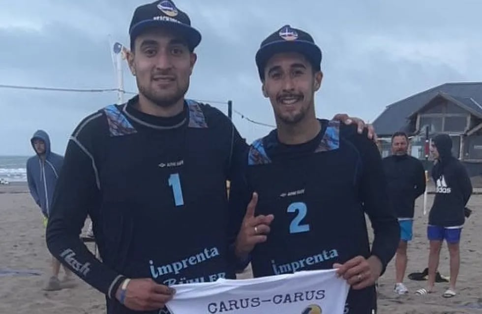Fernando y Manuel Carus ganaron el Torneo de Claromecó