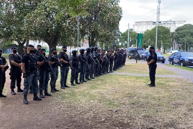 Operativo de saturación de la Policía de Santa Fe en Rosario