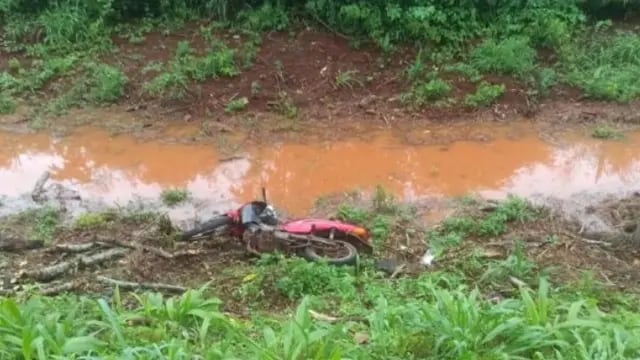 Puerto Esperanza: motociclista falleció tras agonizar en el hospital