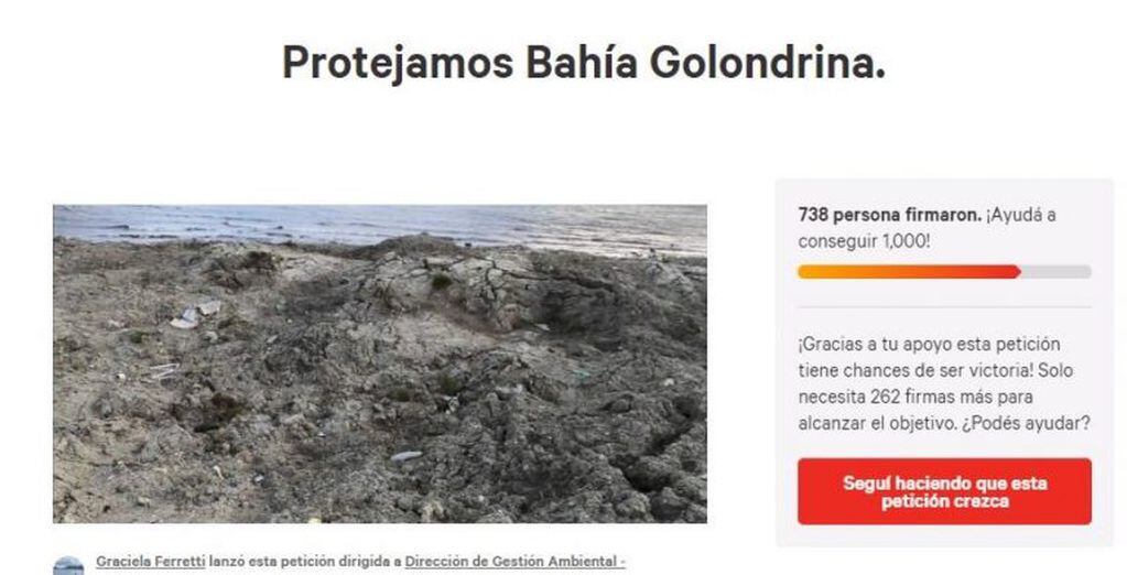 Protejamos Bahía Golondrina - Ushuaia.