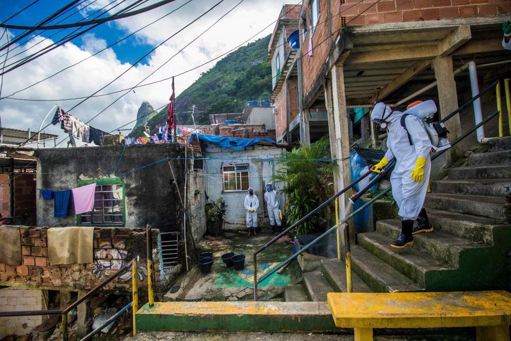 Pandemia. Brasil es el epicentro del virus en América latina (AP).