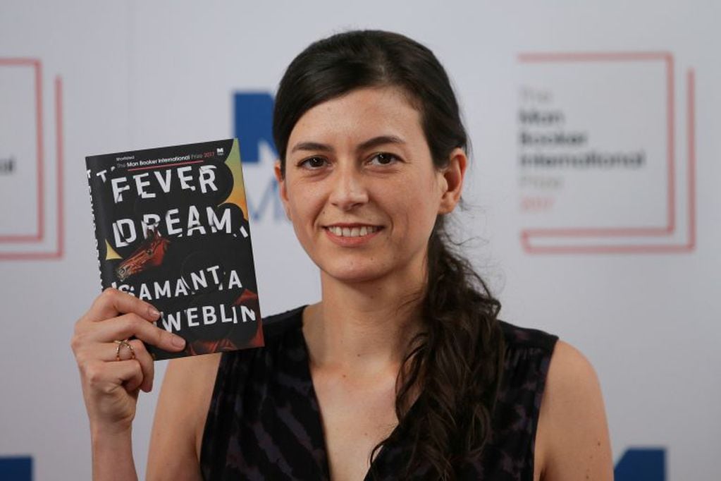 La escritora argentina Samanta Schweblin. (AFP)