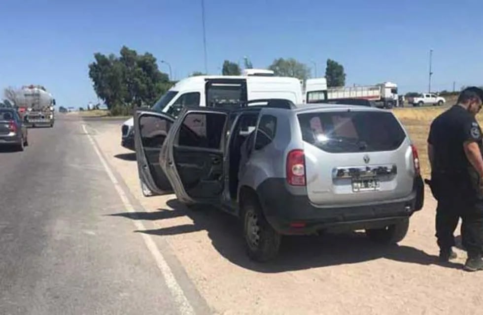 Secuestro de cocaína en el Puesto Caminero La Adela (Policía de La Pampa)