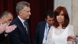 Mauricio Macri y Cristina Kirchner.