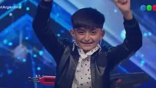 Thiago Maldonado, el mendocino de 12 años que conquistó al jurado de Got Talent Argentina.