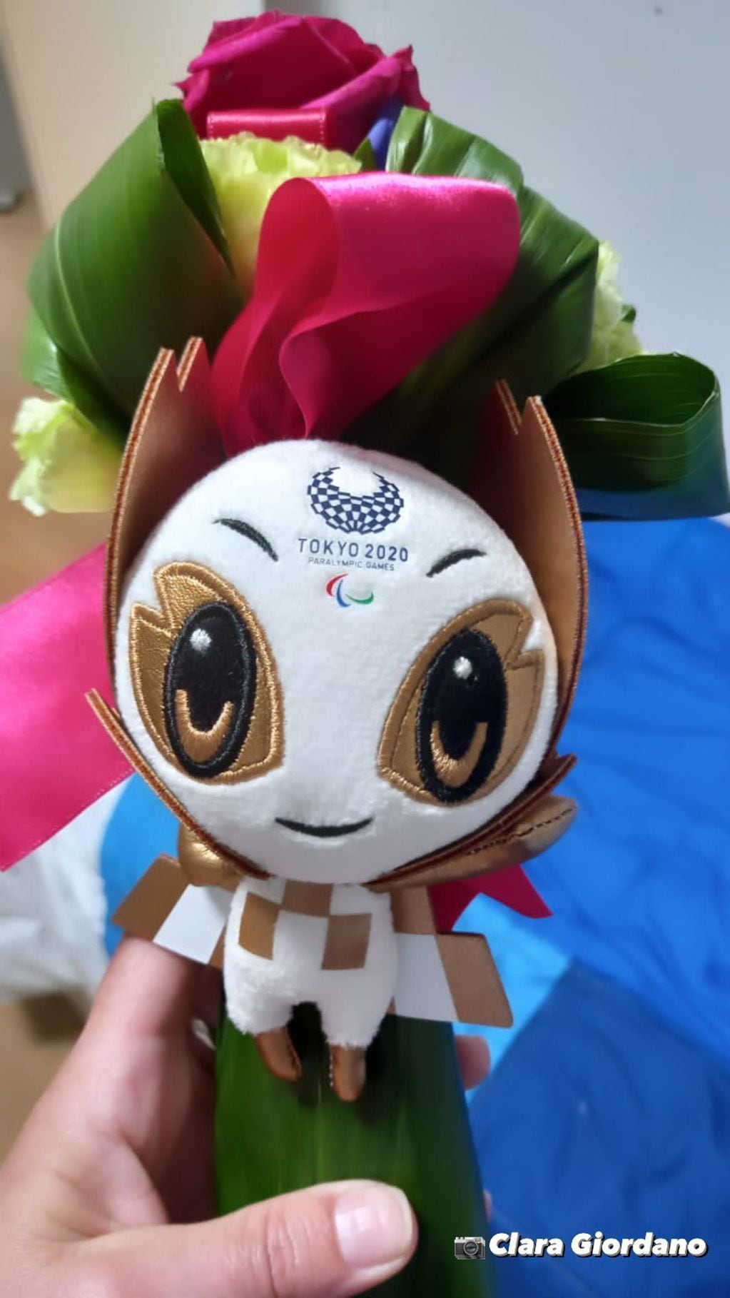 "Someity" es la mascota oficial de los Juegos Paralímpicos de Tokio.