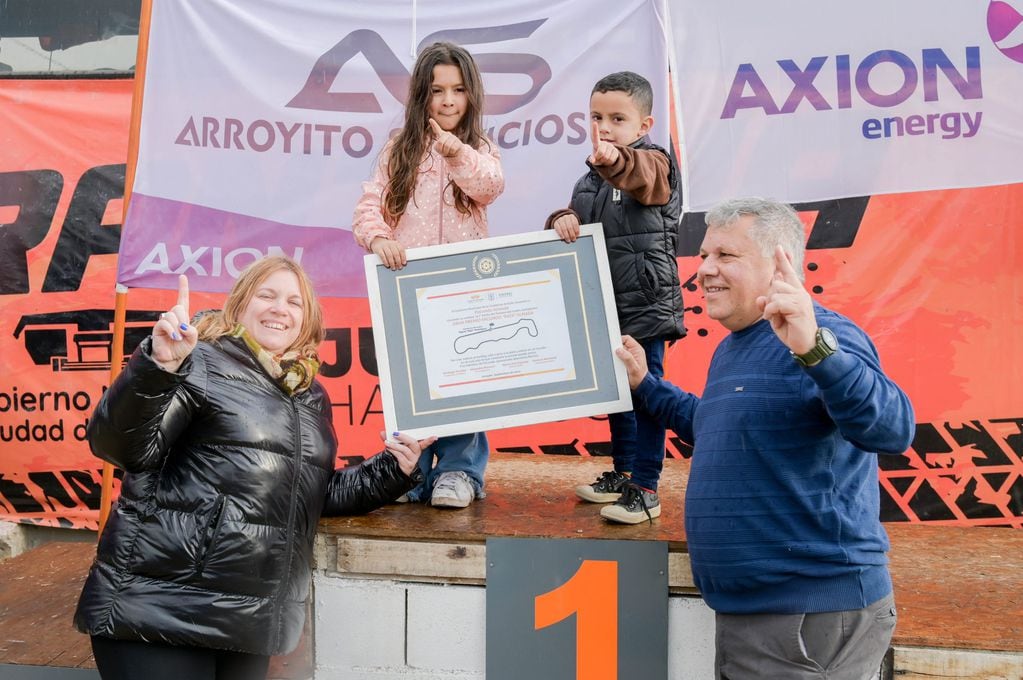 Se inauguró el Autódromo en Arroyito Miguel "Kapi" Domínguez