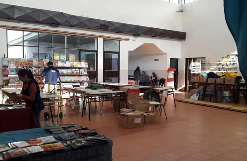 Biblioteca Florentino  Ameghino se prepara para la feria del libro