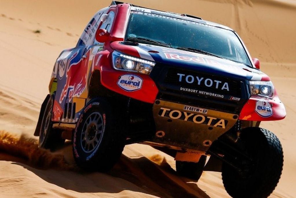 De Villiers (Toyota), ganador del Rally de Marruecos 2019 en la categoría de Autos.