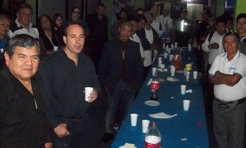Con una reunión de camaradería se celebró el Día del Boxeador Argentino, en el Club Independiente de San Salvador de  Jujuy (Foto: Jorge Cruz)