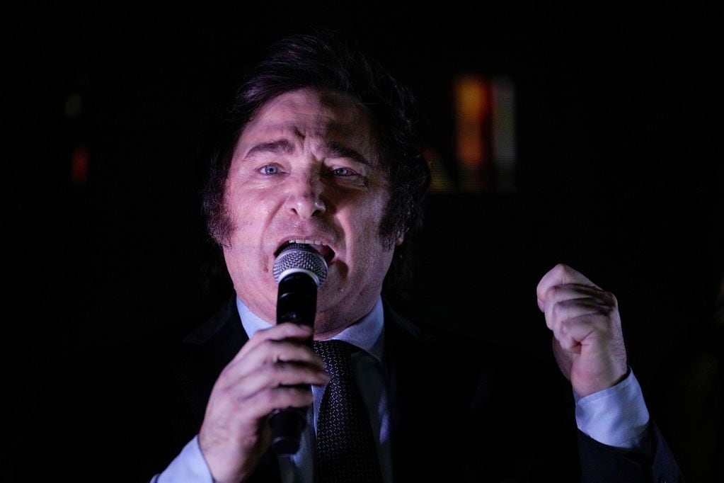 Javier Milei, presidente de Argentina. Foto: AP