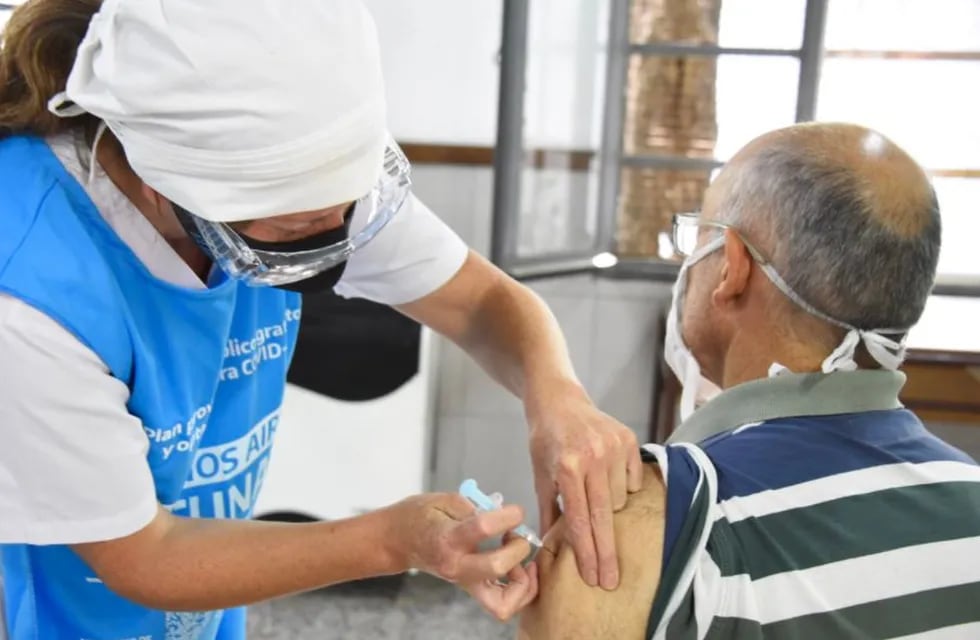 Vacunación contra el coronavirus en la Provincia de Buenos Aires.