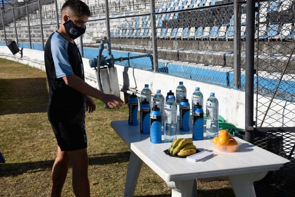 Este jueves comenzó a desarrollarse el plan de trabajo para la preparación física de los jugadores del "Lobo" jujeño.