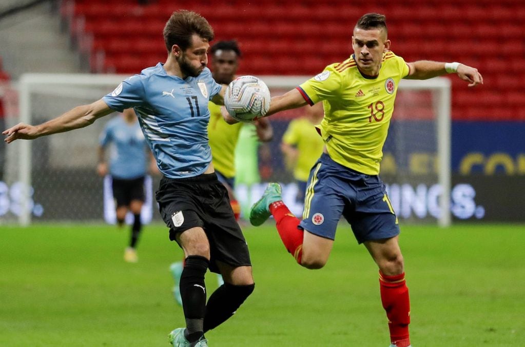 Uruguay y Colombia empataron 0 a 0 y tuvieron que ir a penales.