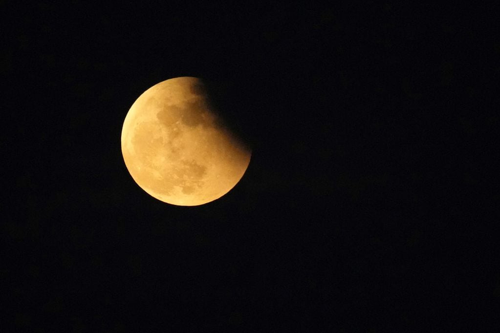 Eclipse lunar. Así se vio en diferentes partes del mundo. (AP)