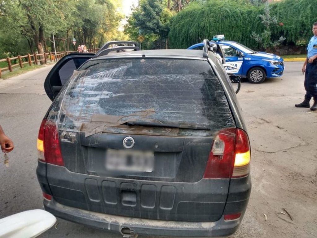 Fiat Adventure con pedido de secuestro por robo de la Unidad Judicial Nº20 de la ciudad de Córdoba.