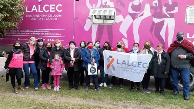 El mamógrafo móvil Avon-Lalcec realizó más de 160 mamografías en Zavalla