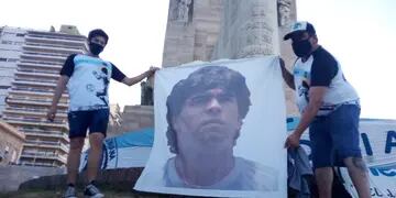 Pedido de Justicia por Maradona en Rosario