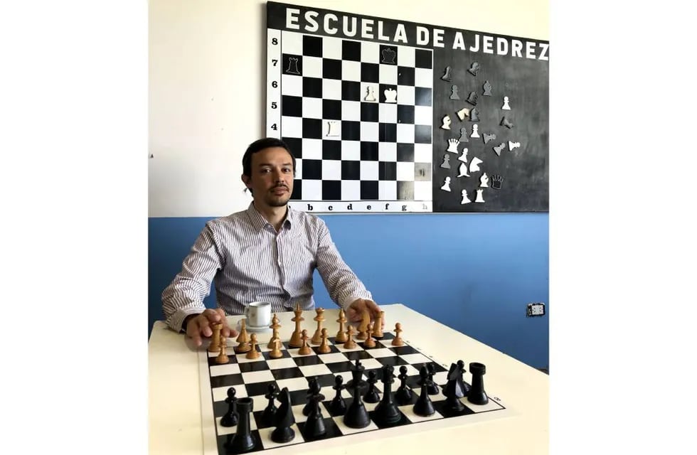 Juan José Quattordio, el ajedrecista rafaelino que ahora reside en Holanda