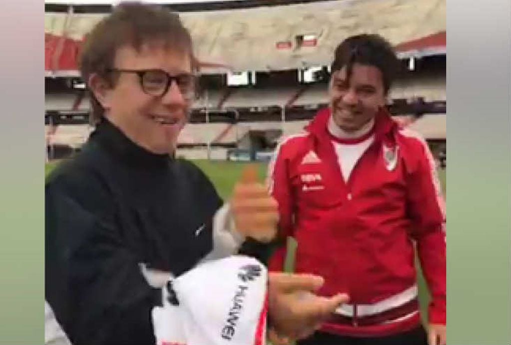 Rafa, del Empate FC, conoció a Marcelo Gallardo.