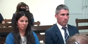 Lucía Carrasco y Abel Vázquez acusados juicio Nélida Villar