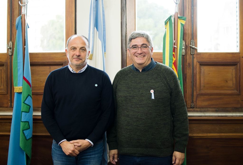 Javier Rodríguez, ministro de Desarrollo Agrario de la provincia, visitó Tres Arroyos