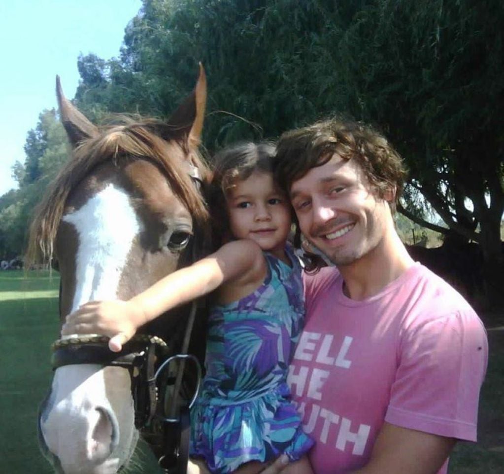 Benjamín Vicuña y Blanca (Foto: Instagram).