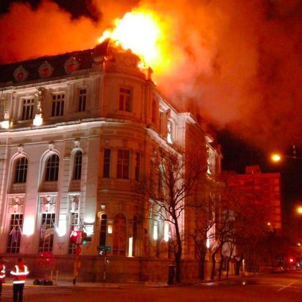 Incendio Banco Nación, Bahía Blanca