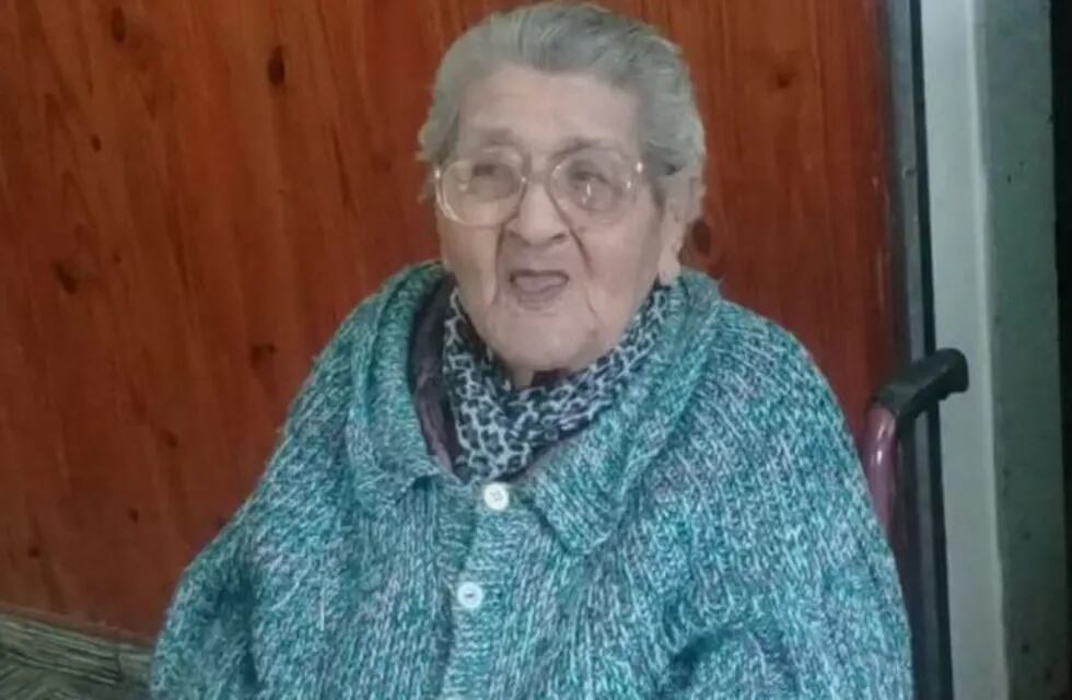 Hortensia cumplió 104 años, en Villa María.