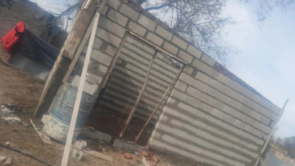 Una mujer construía su casa en Villa Mercedes pero le robaron los materiales y debió frenar la obra
