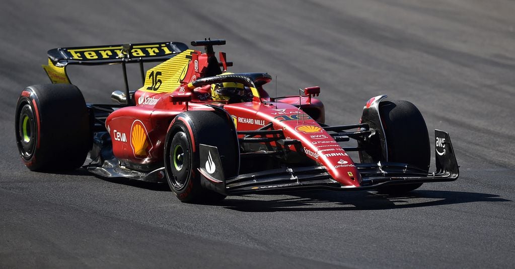 Pese a largar desde la pole, Leclerc terminó segundo en Monza.