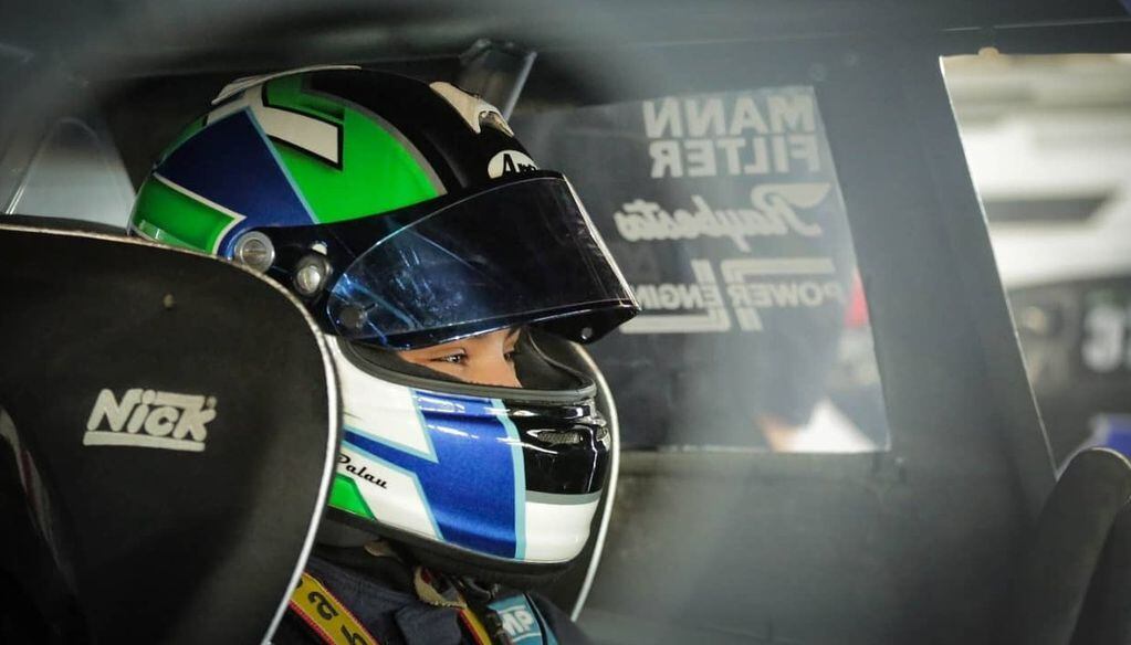 Nicolás Palau, piloto mendocino del Top Race Series.