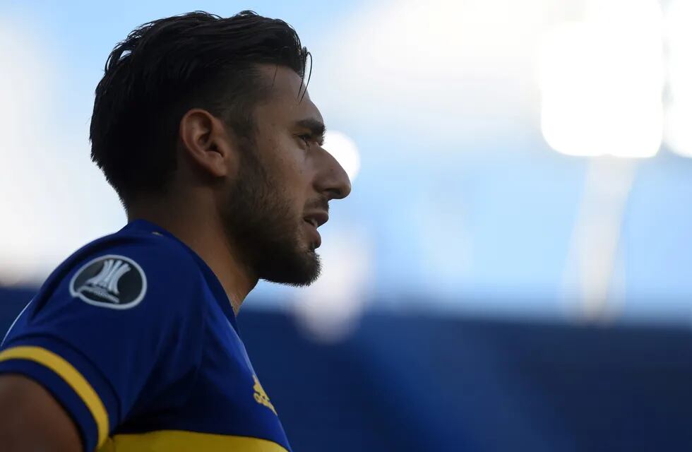Eduardo Salvio, mediocampista de Boca Juniors. (REUTERS/Marcelo Endelli)