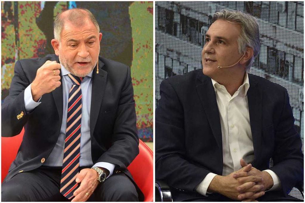 Elecciones 2023: Luis Juez y Martín Llaryora. (La Voz)