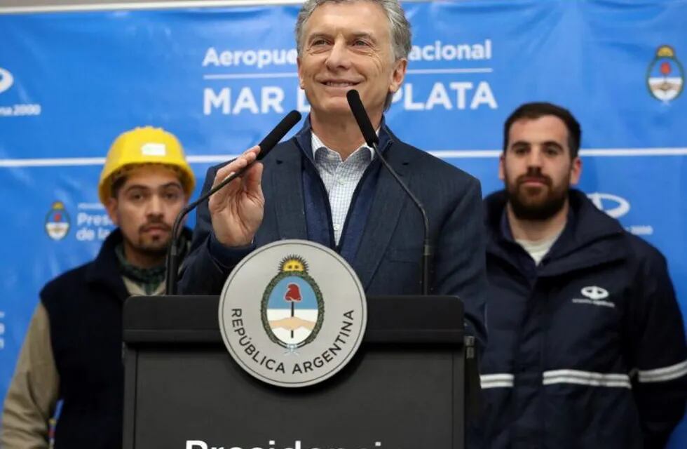 Mauricio Macri en Mar del Plata (Foto: Juntos por el Cambio).