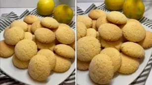 Fáciles y económicas: receta irresistible de galletitas de limón