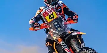 Kevin Benavides busca su segundo título en el rally Dakar.