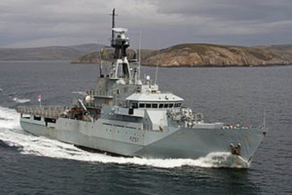 HMS CLYDE Patrullero permanente en Malvinas
