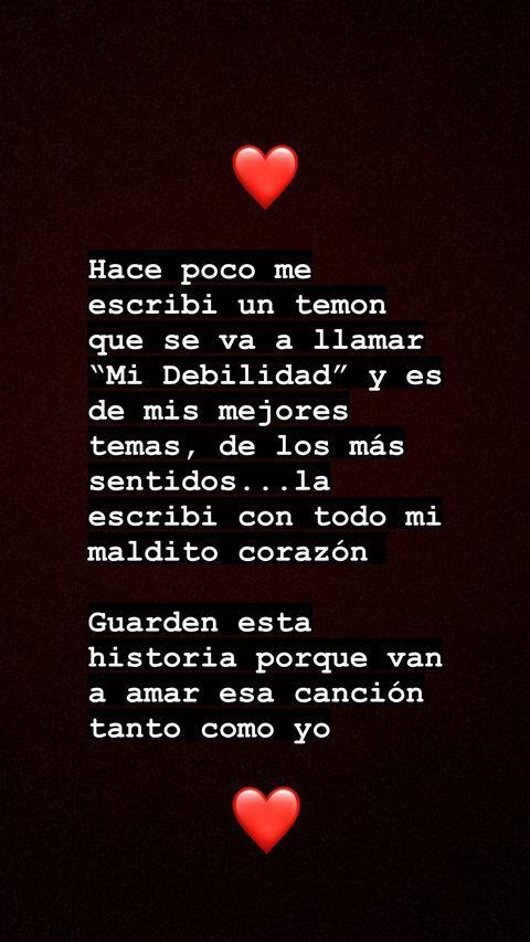 El anticipo de María Becerra. (Instagram)