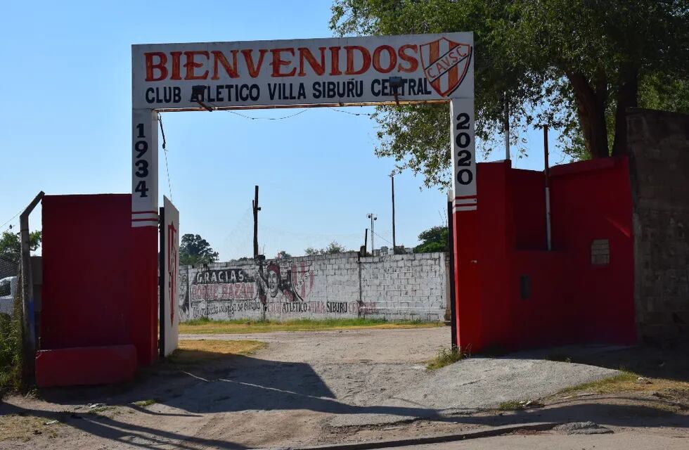 Villa Siburu, entre los cuatro clubes beneficiados por el programa del Gobierno de Córdoba.