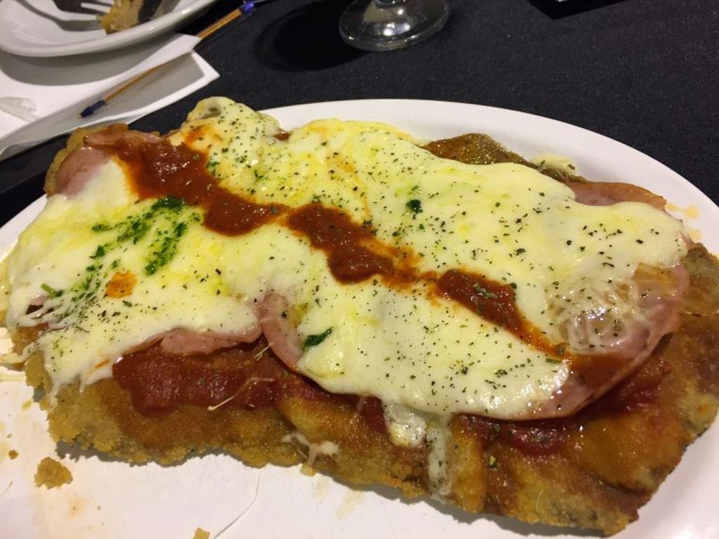 Milanesa a la napolitana