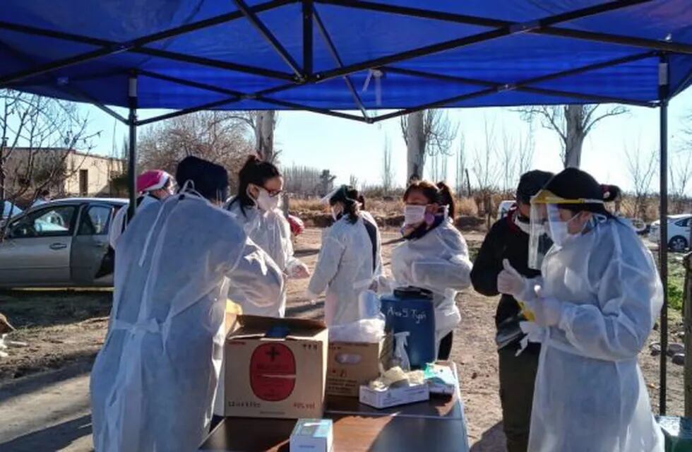 operativos sanitarios coronavirus Valle de Uco Mendoza