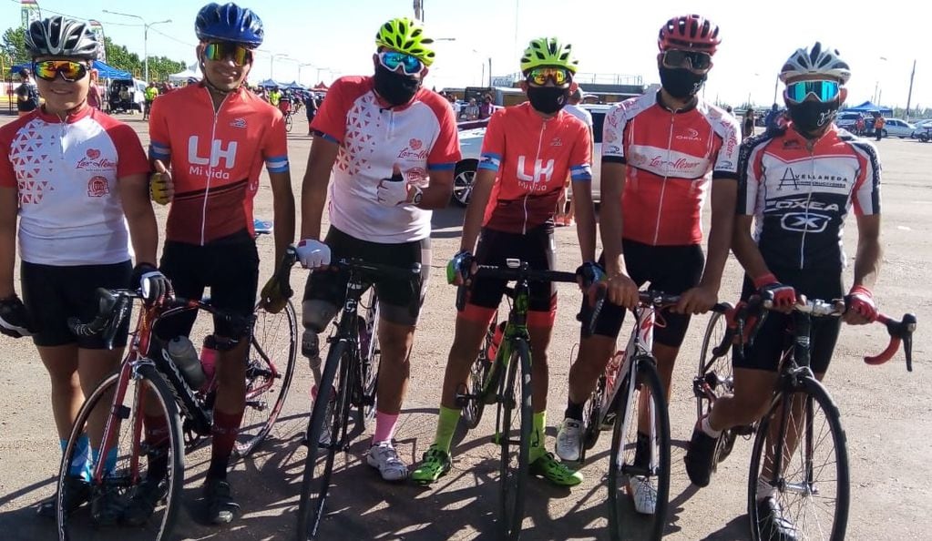 Federico Arrieta perdió una pierna hace dos años y hoy forma parte del equipo de ciclismo de la Municipalidad de Las Heras