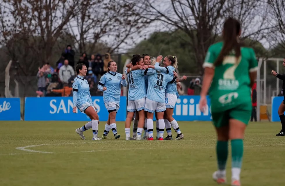 El femenino de Belgrano goleó a Ferro en Villa Esquiú, por el certamen de la Primera A de AFA (Prensa Belgrano).