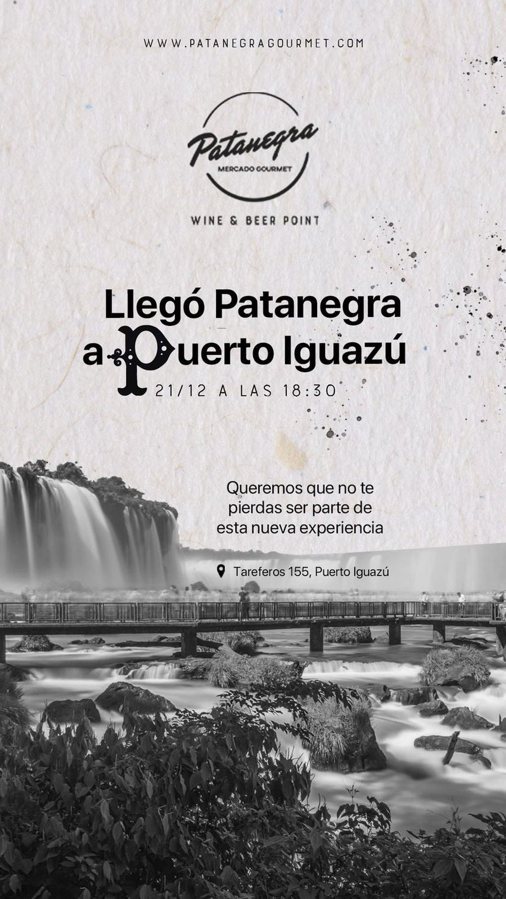 “Patanegra” abre sus puertas en Puerto Iguazú.
