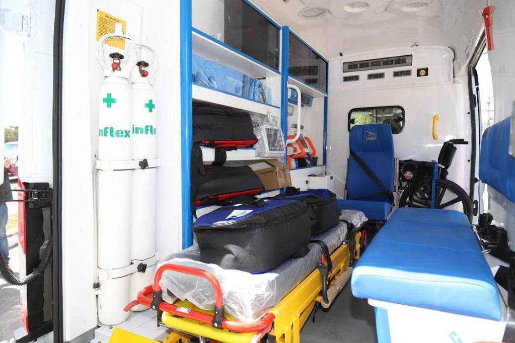 Nueva ambulancia para San Rafael. 