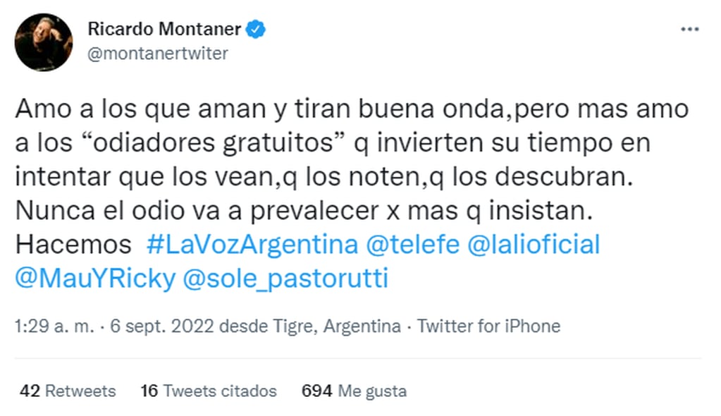 El encontronazo entre Ricardo Montaner y una fan de Lali: “Tonta”.