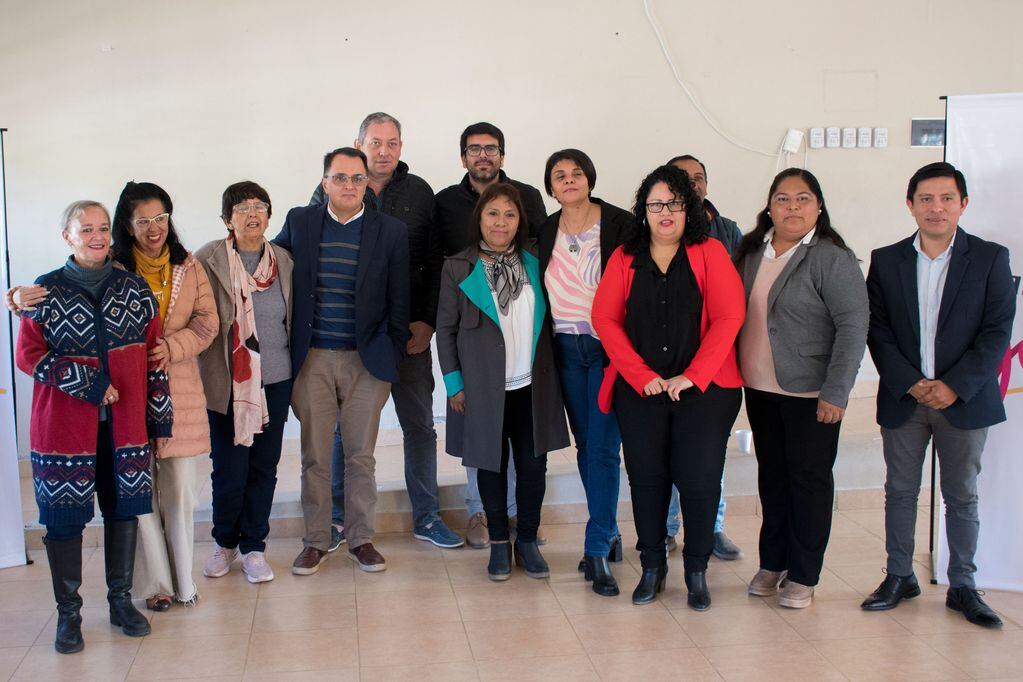 Integrantes del Parlamento del Gran Jujuy, que se reunieron en Yala.