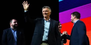 Mauricio Macri encabezó el acto de Juntos por el Cambio en Puerto Norte